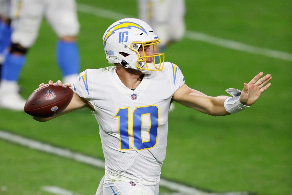 Chargers quarterback Justin Herbert