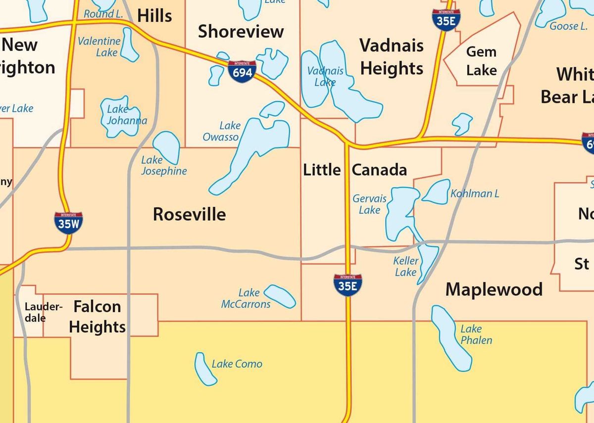 Charges are now filed against three men in connection with a string of gas station robberies in Roseville and Little Canada that prompted an emergency alert on some cell phones over the weekend.