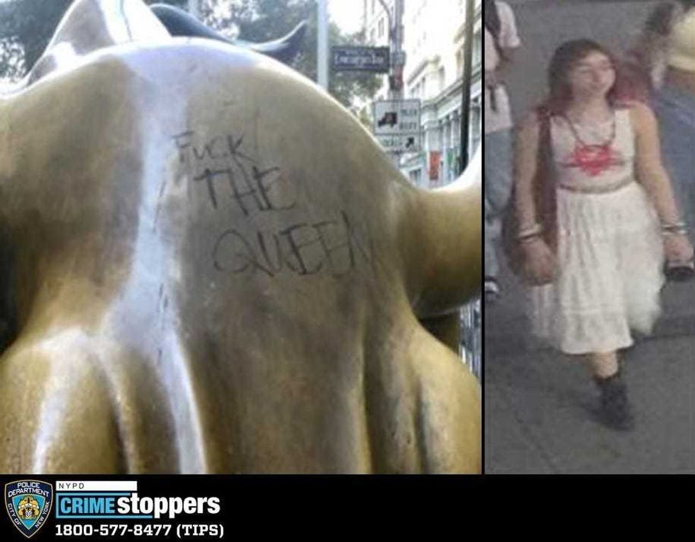 Charging bull
