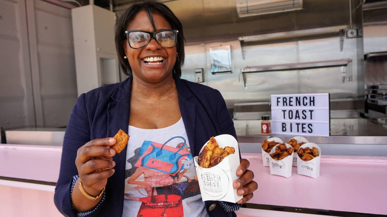 Charisse McGill's French toast bites