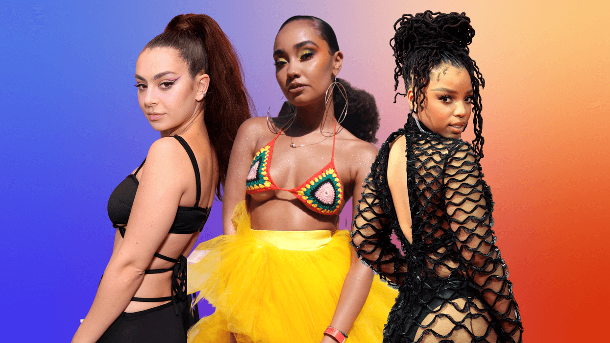 Charli XCX, Leigh-Anne Pinnock and Chlöe Bailey