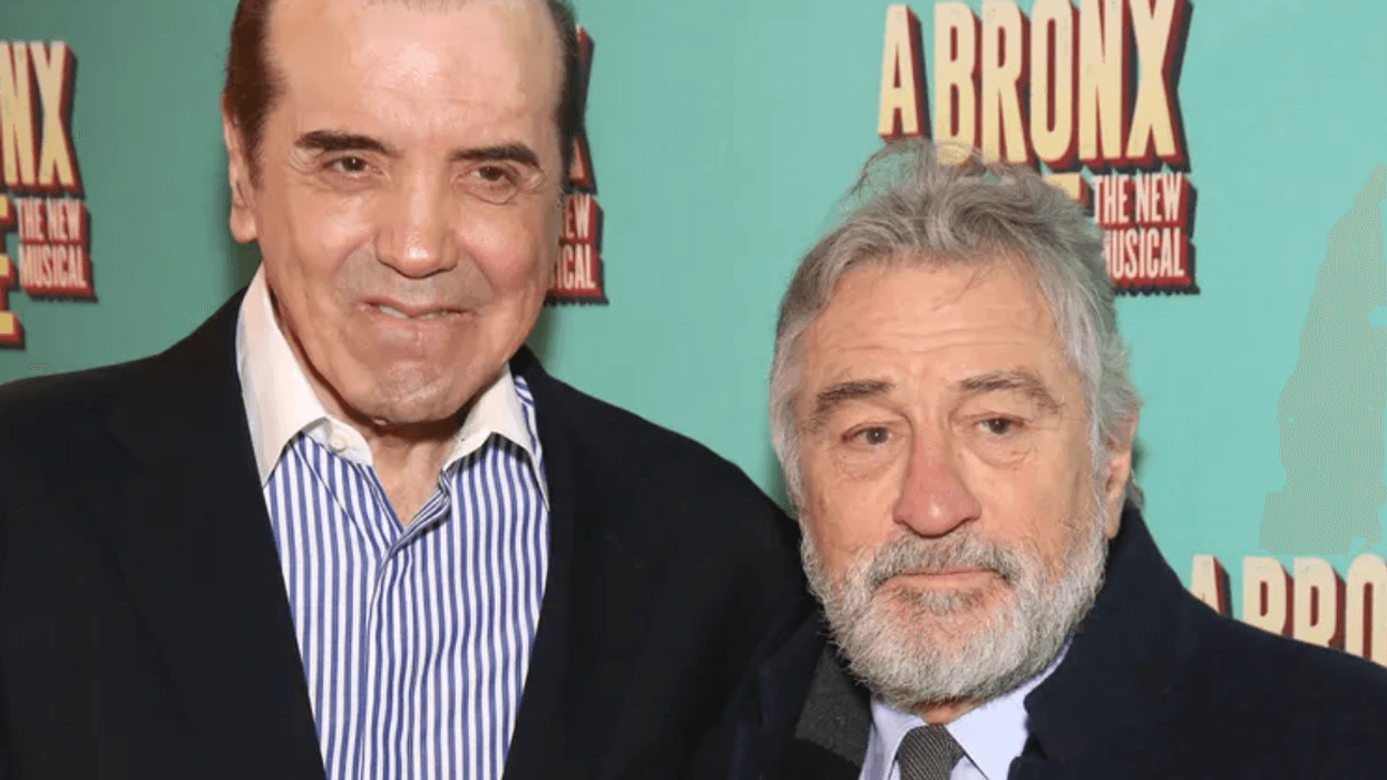 Chazz Palminteri and Robert De Niro attend the Broadway Opening Night Perfomance of 'A Bronx Tale' at The Longacre on December 1, 2016 in New York City.