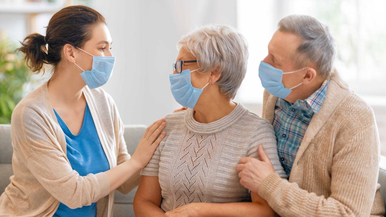 Checking on seniors during COVID-19 pandemic