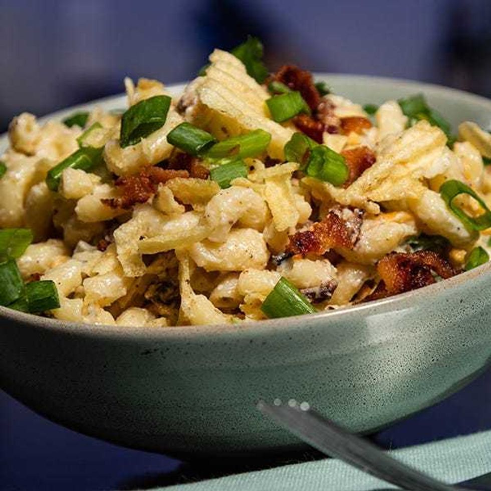 CHEDDAR BACON MACARONI SALAD