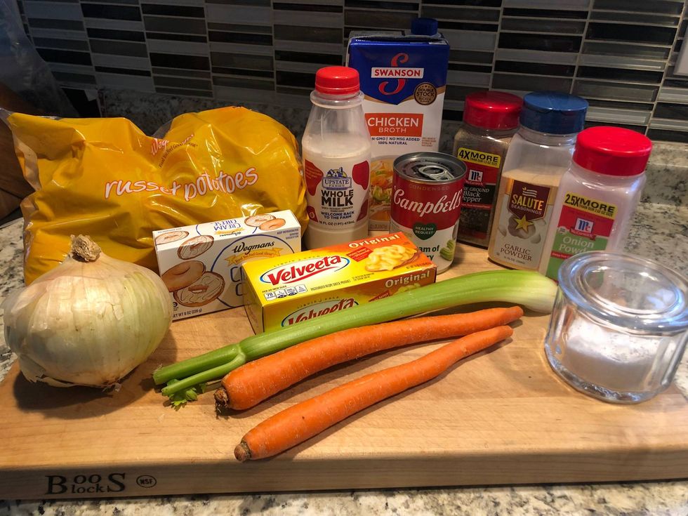 Cheesy Potato Soup recipe