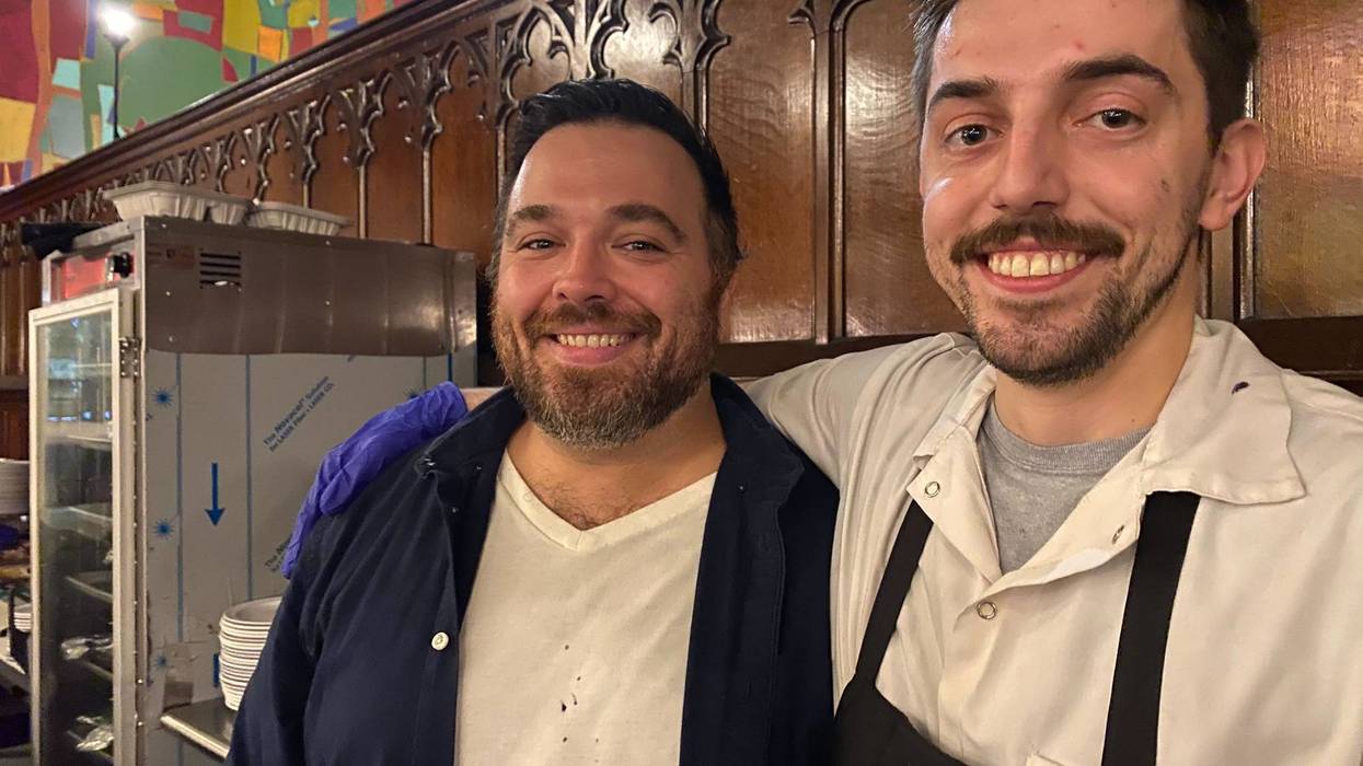 Chef Michael Ferreri poses for a photo at his Kitchen Takeover at Broad Street Ministry.