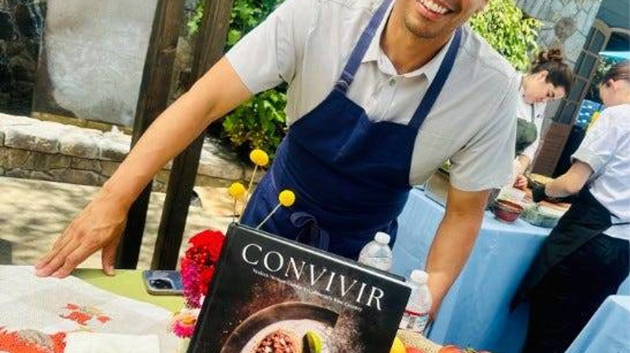Chef Rogelio García at Auro in Calistoga.