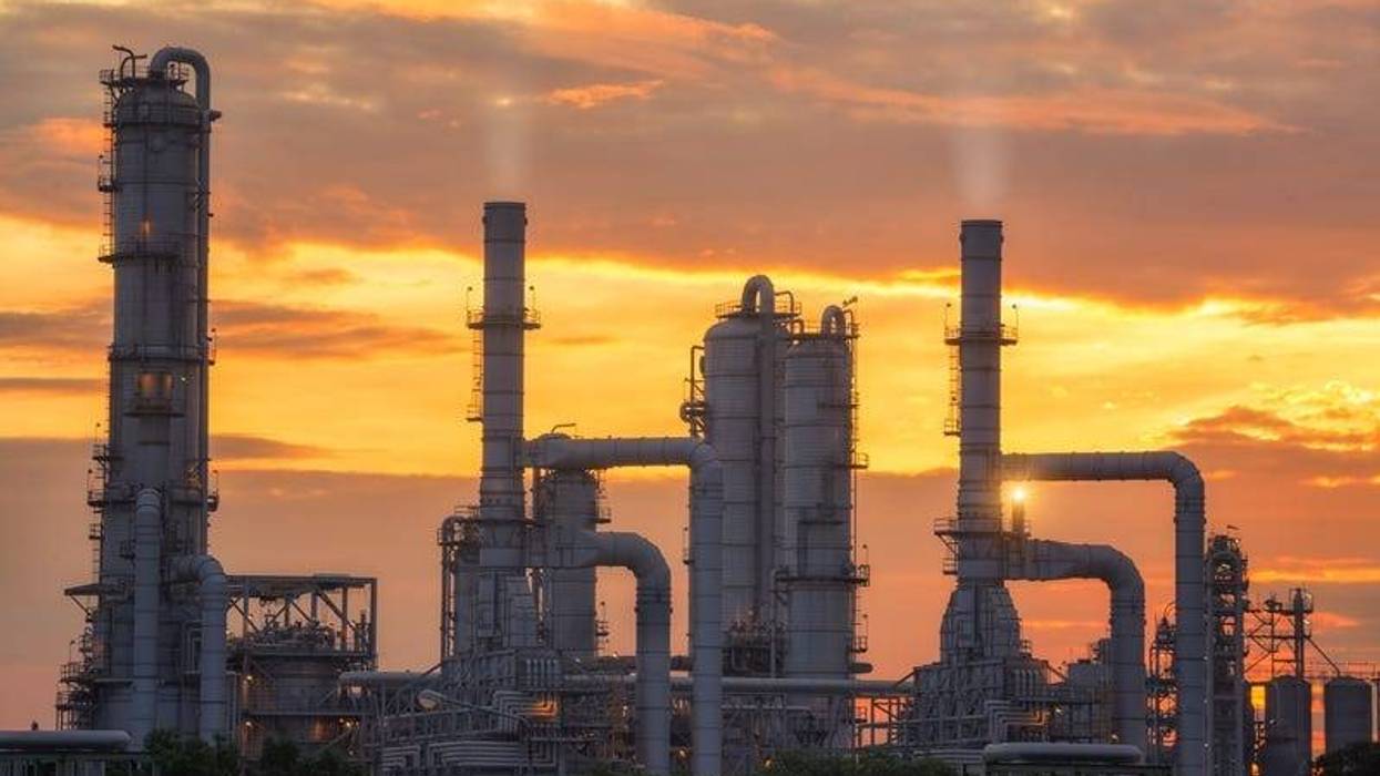 Chemical plant.