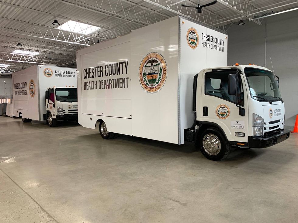Chester County purchased two of the Aardvark