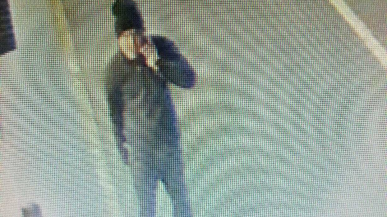 Chesterfield Police looking for a suspect in a robbery at the Iron Bridge Road Wawa Thursday night. (Photo Credit: Chesterfield Police)