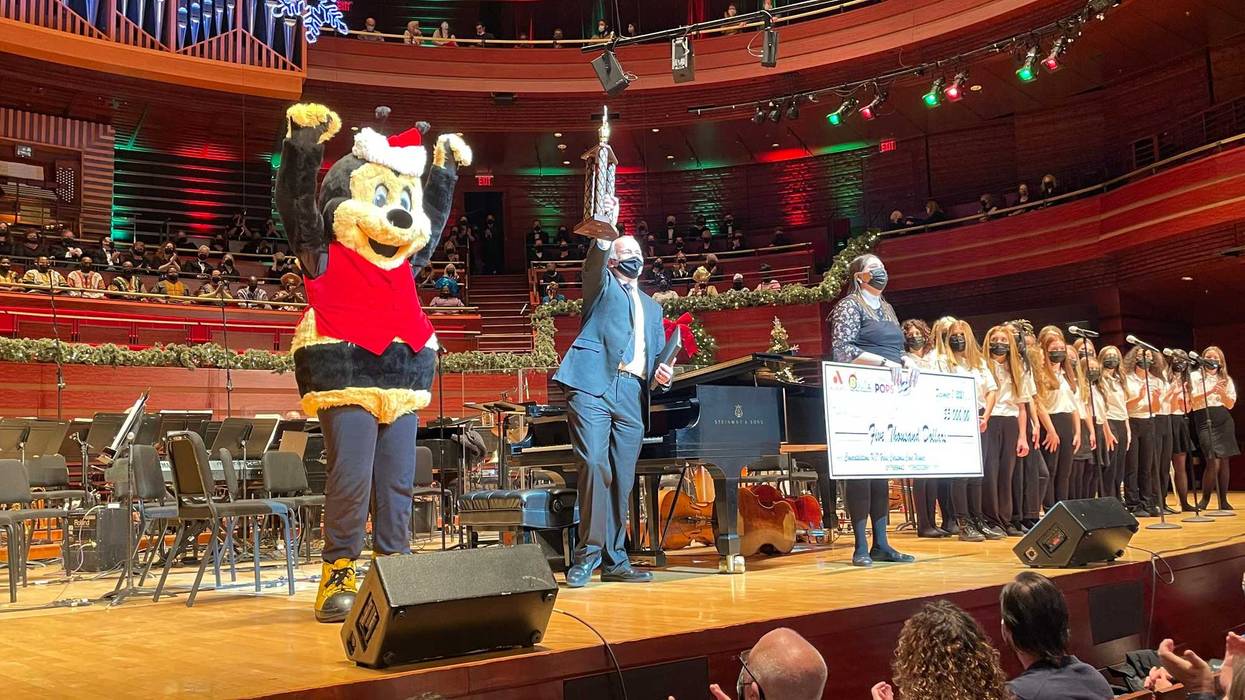 Chestnut Ridge Middle School Performs at the Kimmel Center on December 8, 2021