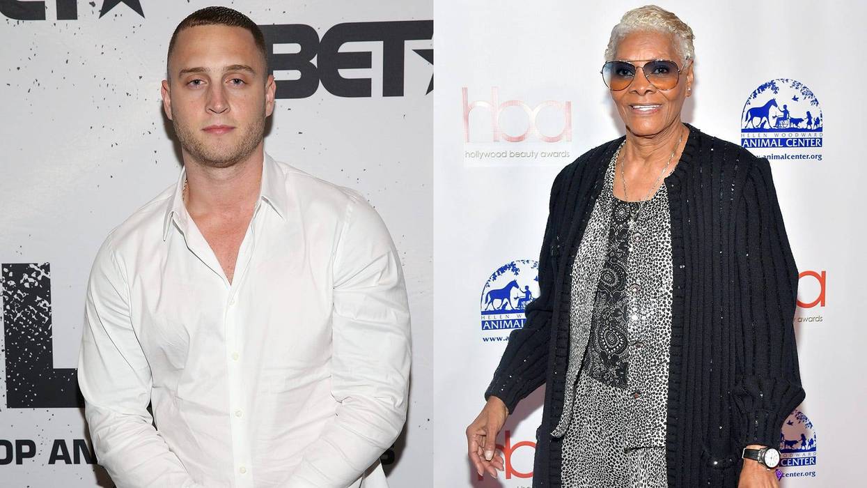 Chet Hanks and Dionne Warwick