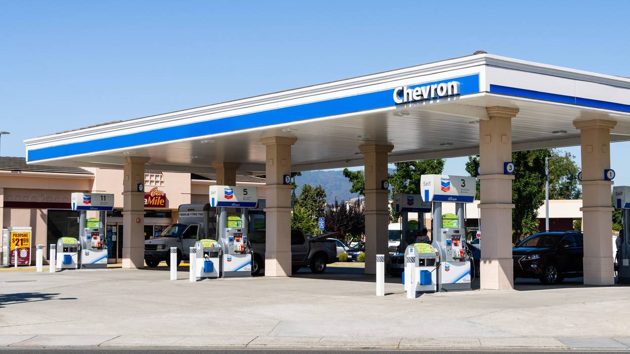 chevron gas station