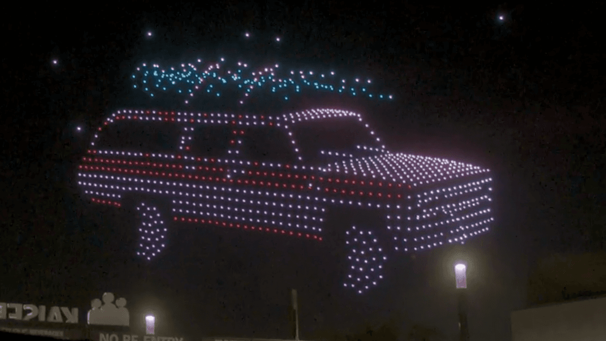 Chevy plans riverfront drone show