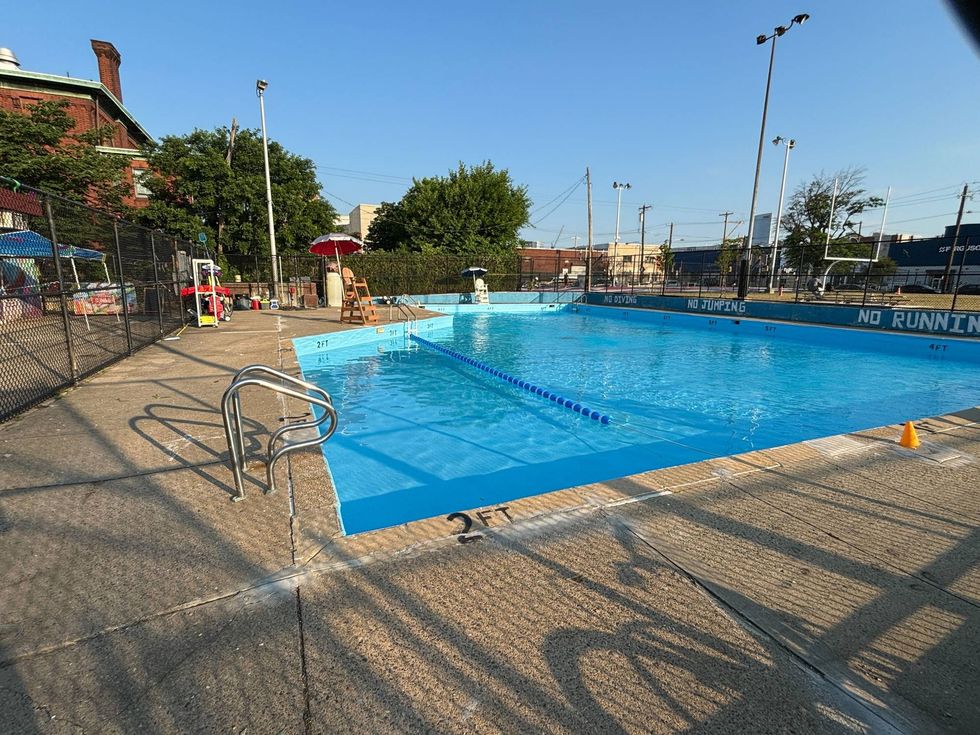 Chew Playground pool