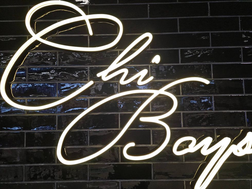 ChiBoys neon sign