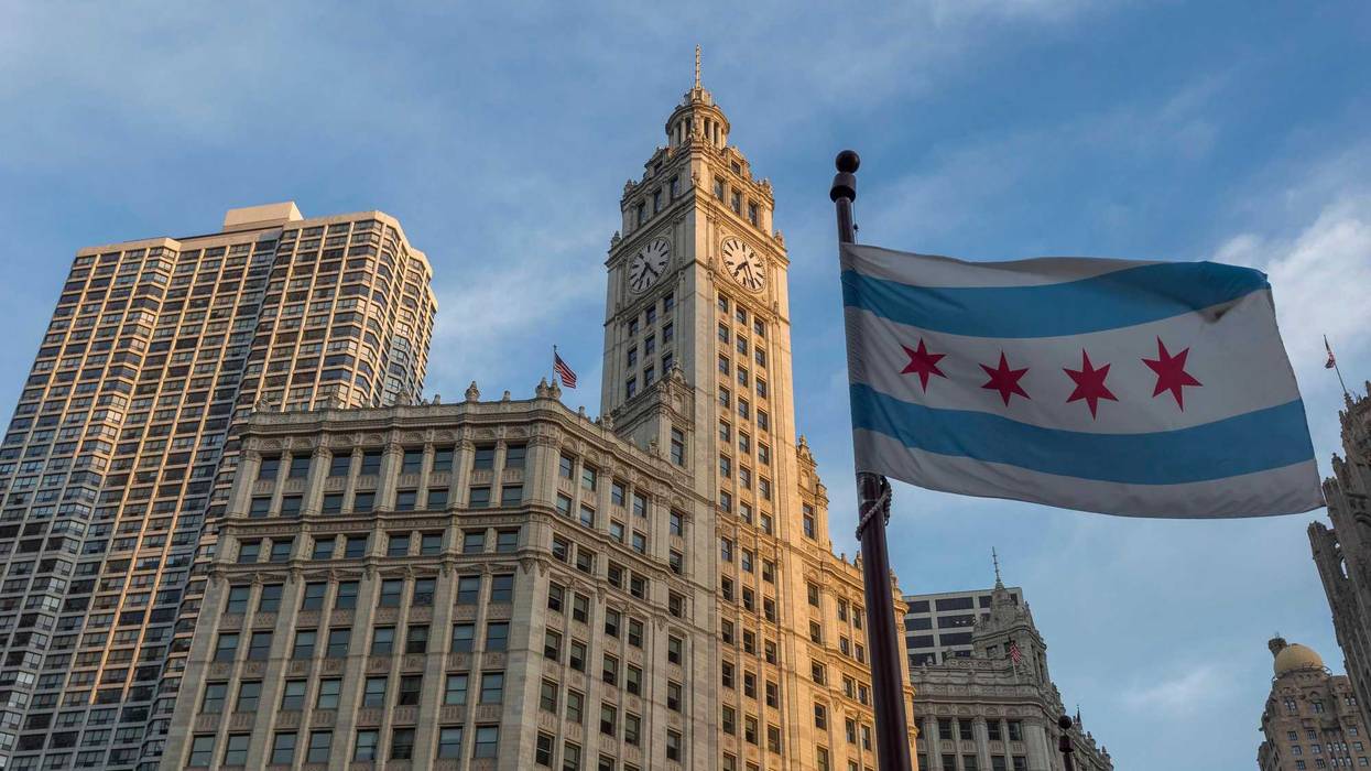 Chicago City Flag