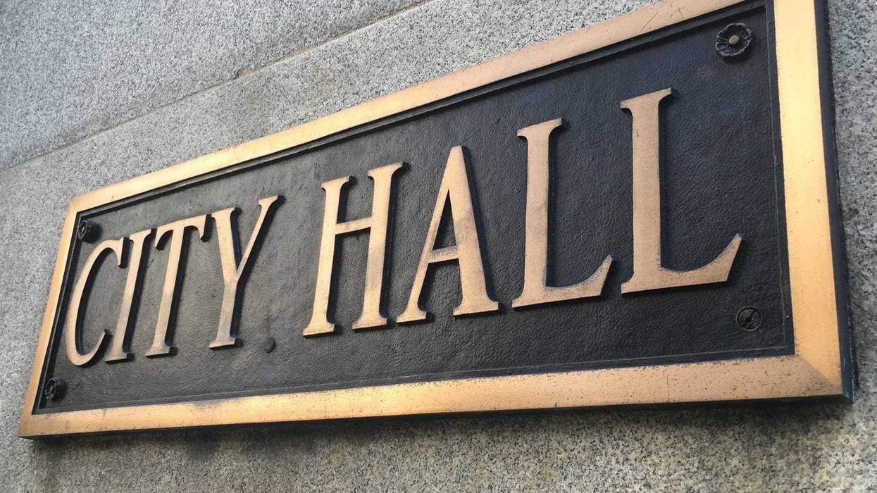 Chicago City Hall plaque