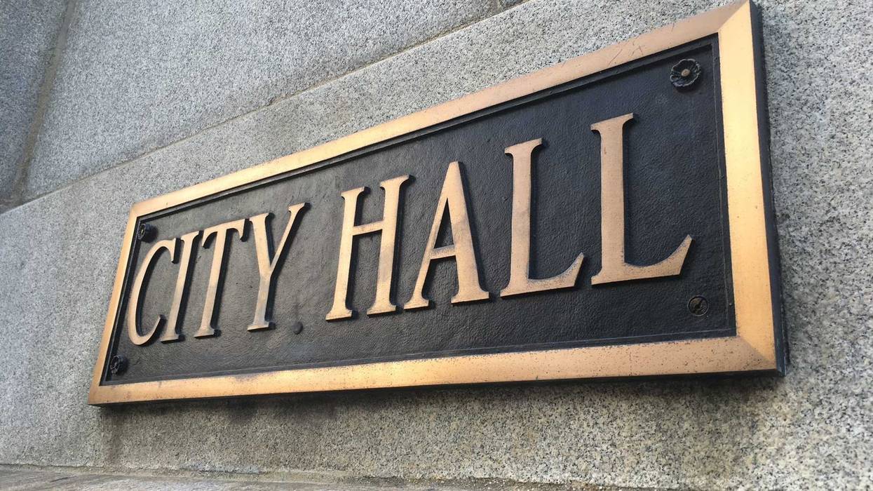Chicago City Hall plaque