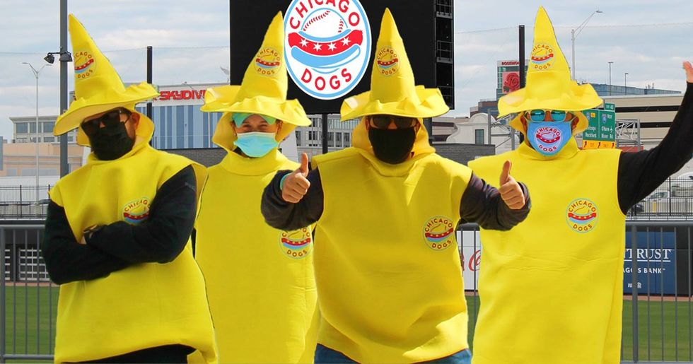 Chicago Dogs Mustard Costumes