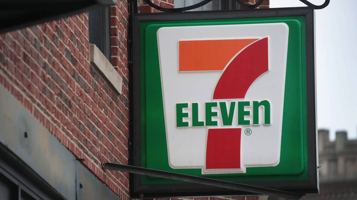 CHICAGO, IL - JANUARY 10: A sign hangs outside of a 7-Eleven store on January 10, 2018 in Chicago, Illinois. Immigration officials raided nearly 100 7-Eleven stores across the country this morning checking the immigration status of store employees.