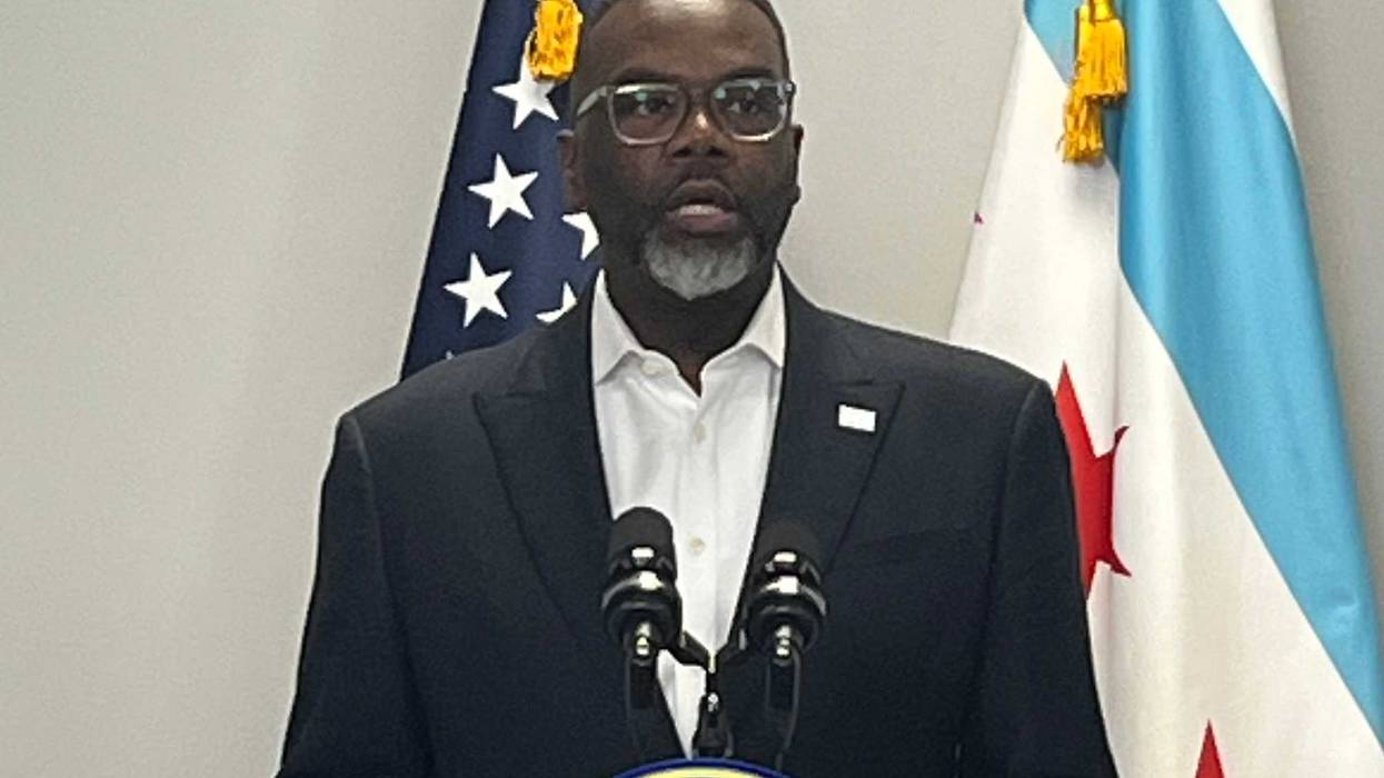 Chicago mayor Brandon Johnson