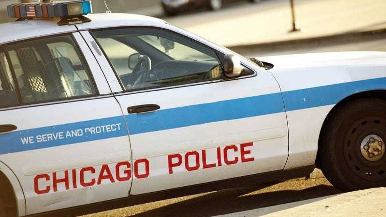 Chicago Police squad car