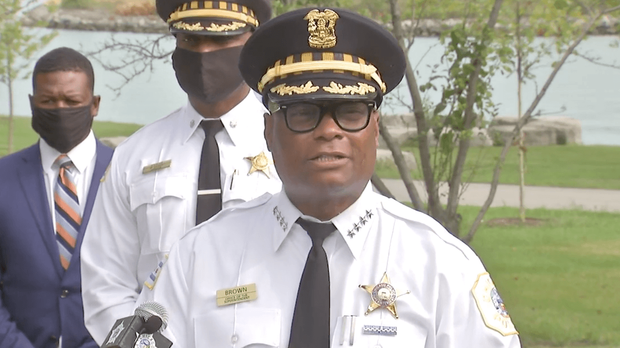 Chicago Police Superintendent David Brown provides an update on weekend violence statistics