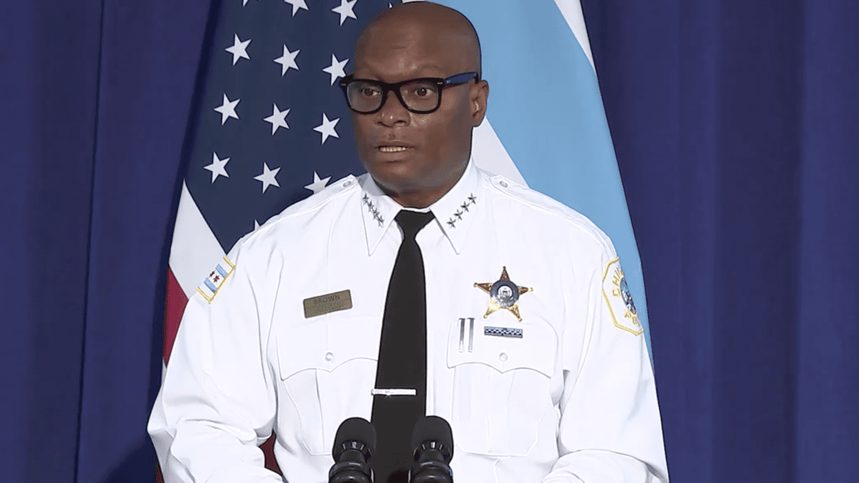 Chicago Police Superintendent David Brown