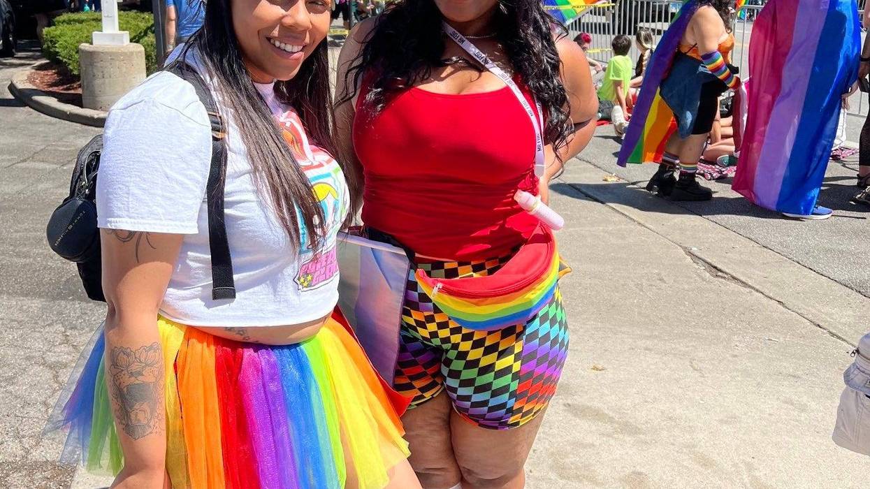 Chicago Pride Parade attendees