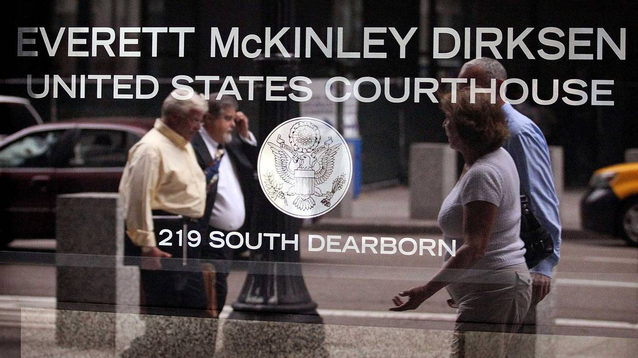 Chicago's Dirksen Federal Building, which is home to the U.S. Attorney's Office for the Northern District of Illinois.