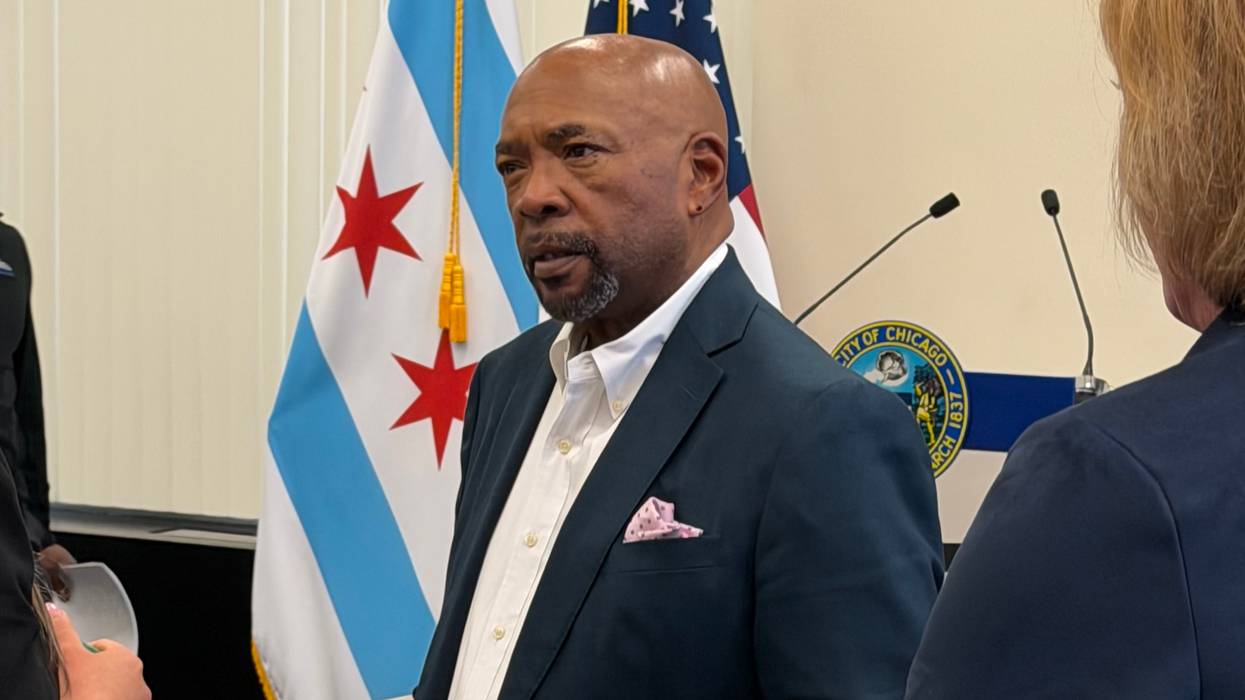 Chicago Transportation Commissioner-designate Williams Cheaks Jr. listens after his confirmation hearing in a Chicago City Council committee.