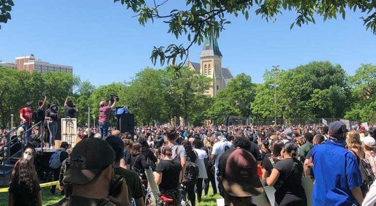 Chicago Union Park Protest