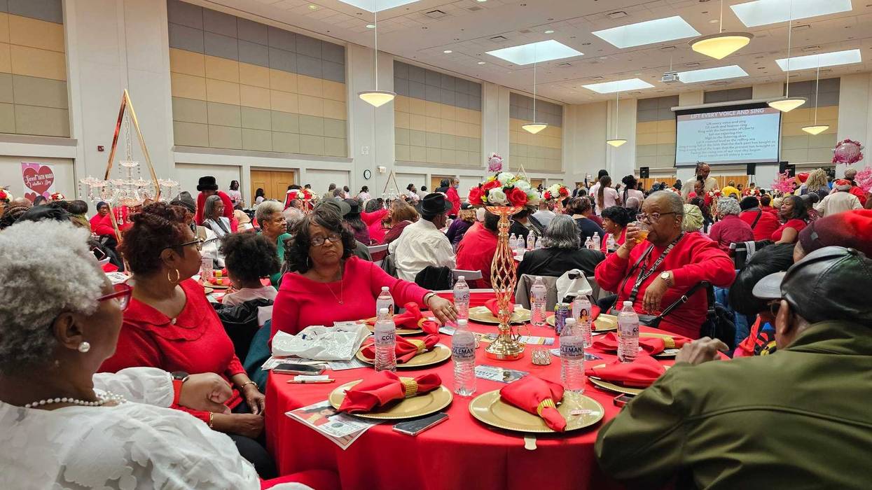 Chicagoans gathered Saturday afternoon in Englewood for an annual luncheon celebrating local veterans and seniors.