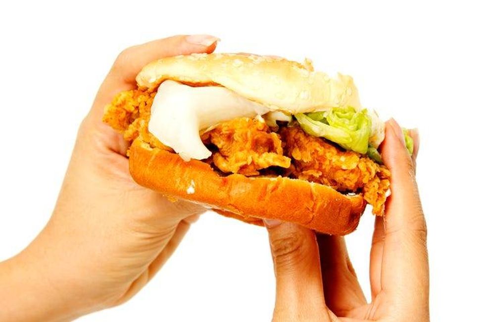 Popeyes Spicy Chicken Sandwich Is This Year's Sexiest Halloween Costume