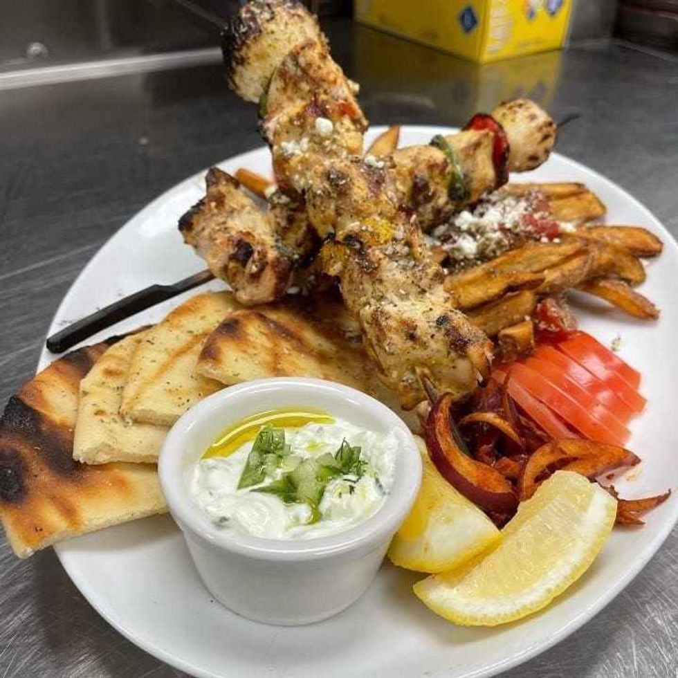 Chicken Souvlaki