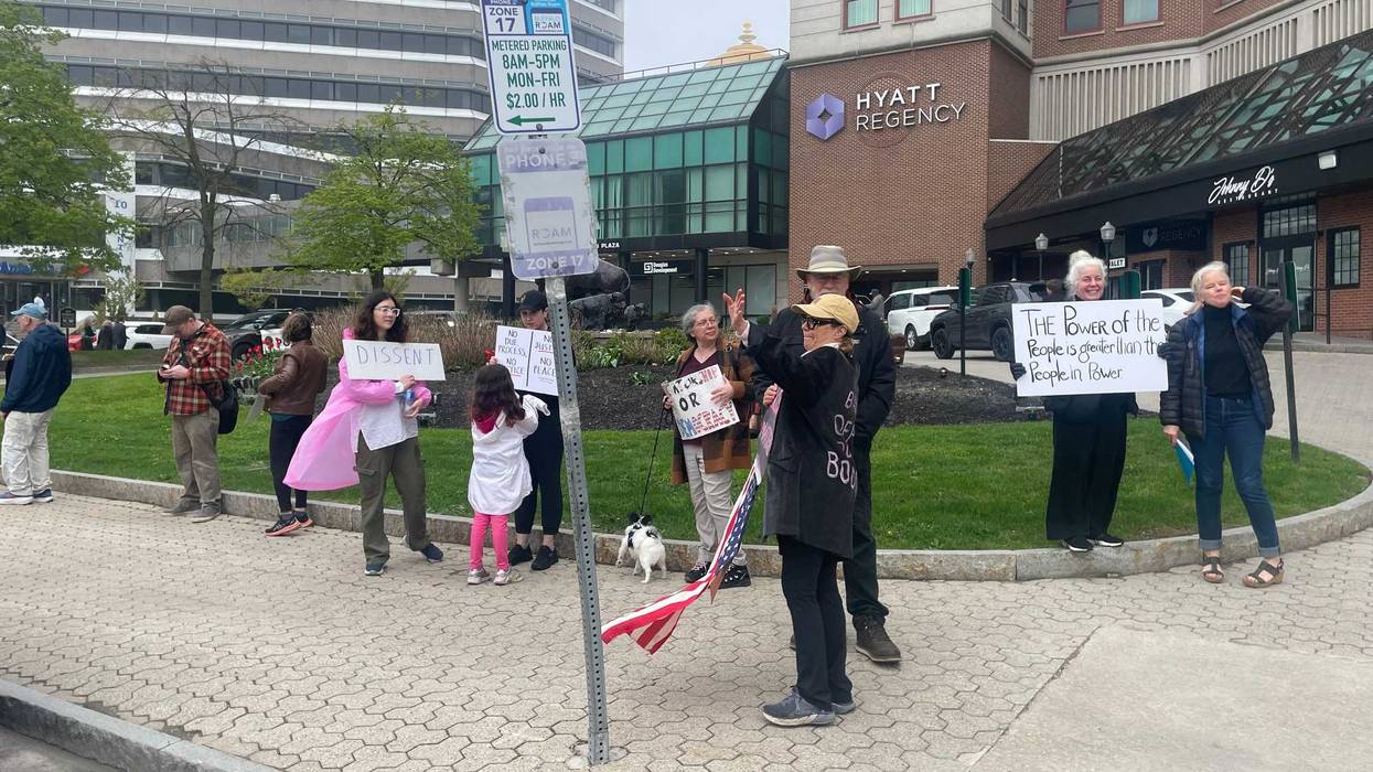 Chief Justice John Roberts protest