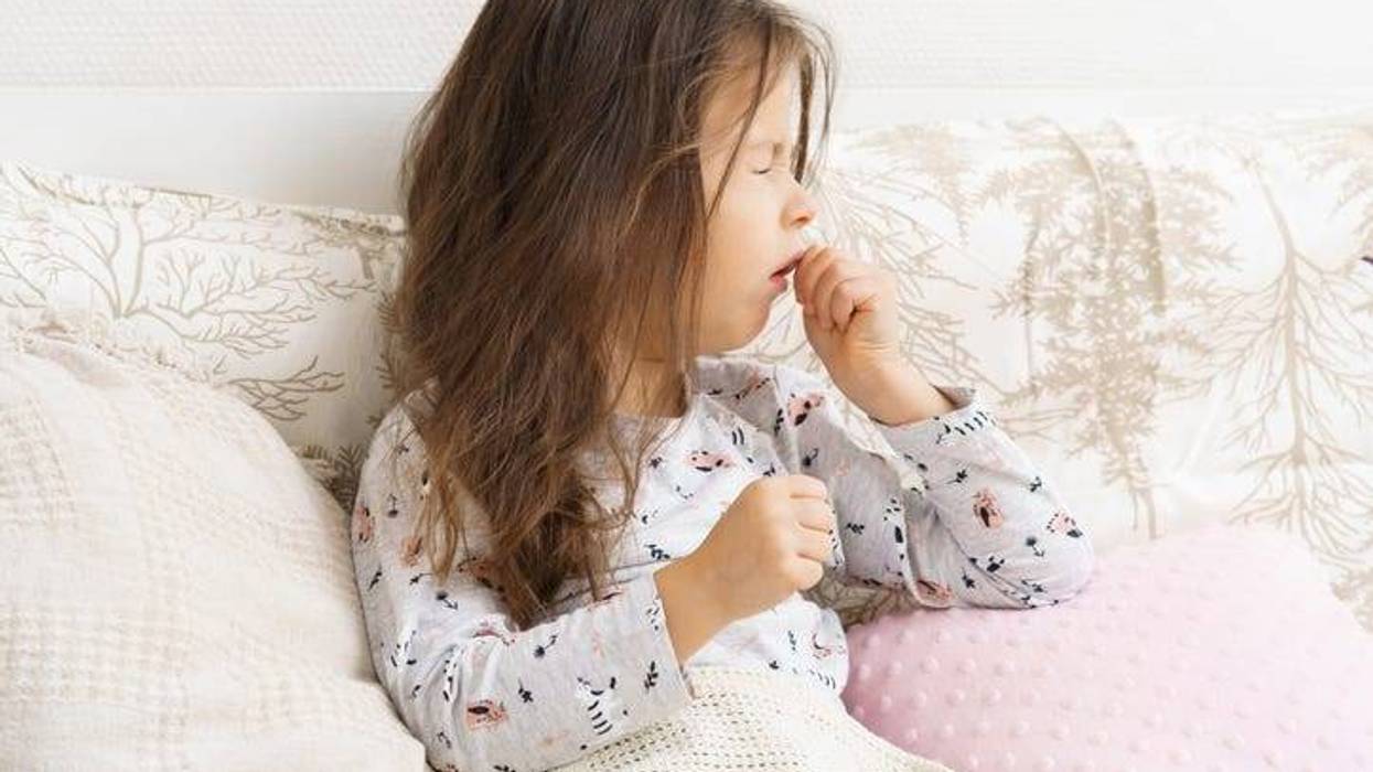 child coughing