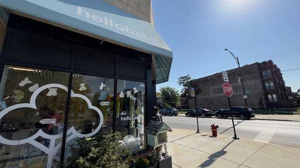 child playing at HelloBaby