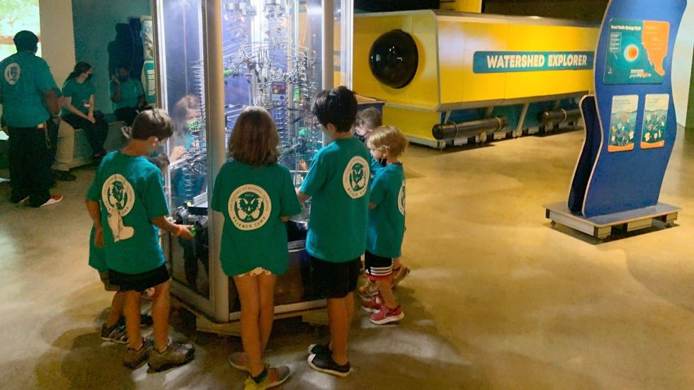 Children enrolled in the Academy of Natural Sciences