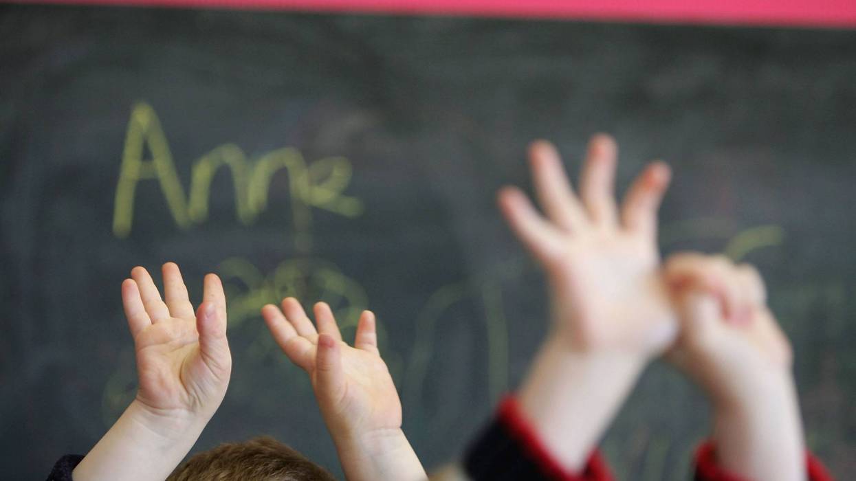 children in class