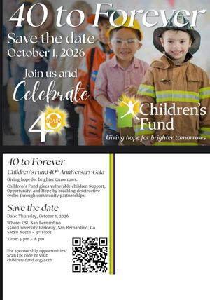 Children's Fund "40 to Forever" Gala