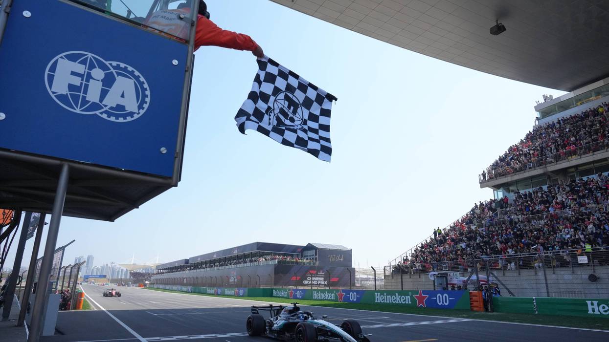 China F1 GP Auto Racing