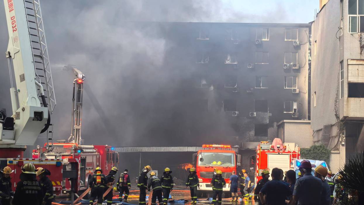 CHINA-INCENDIO