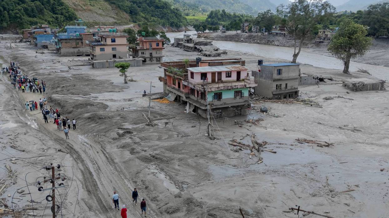 China Nepal Flash Floods 5