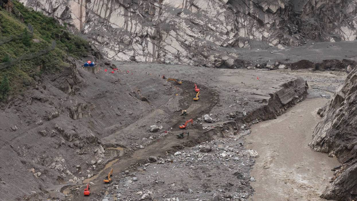 China Nepal Flash Floods