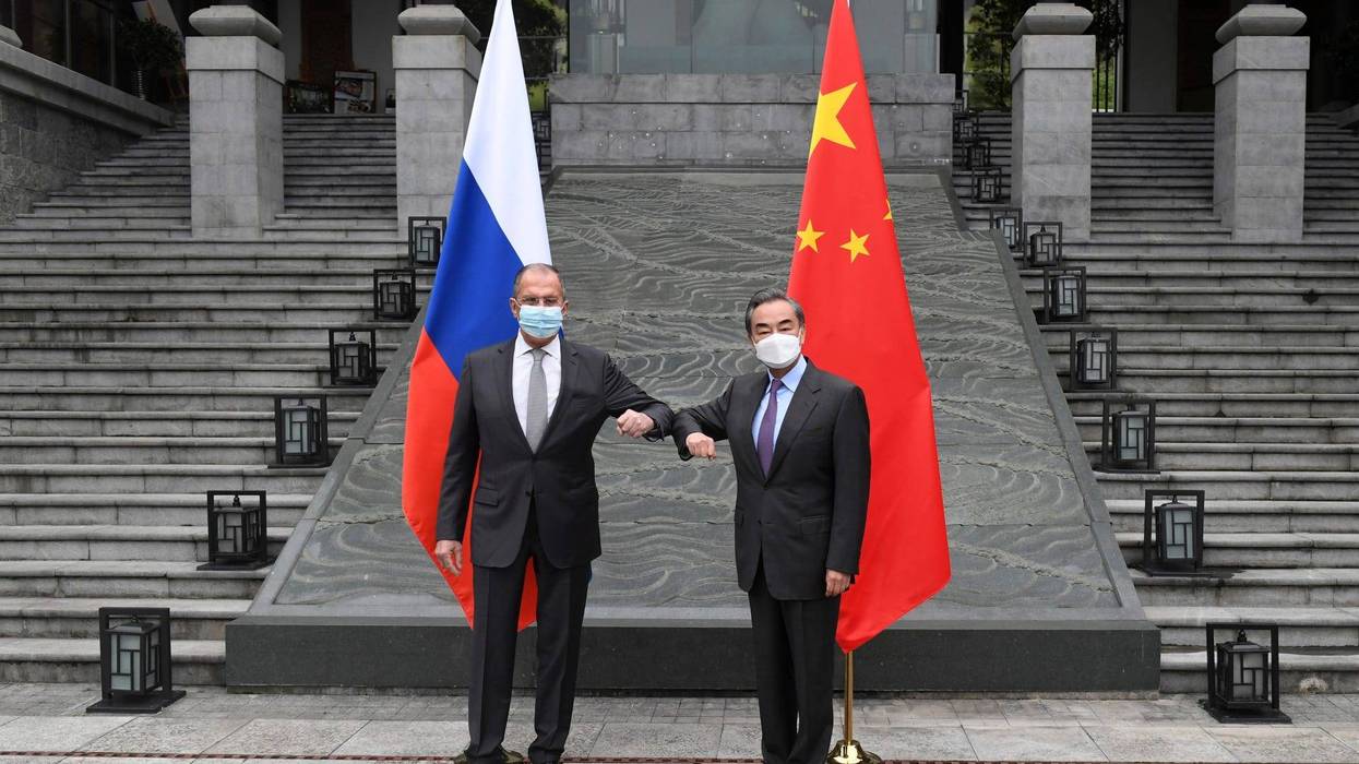 China, Russia officials meet in show of unity against US, EU