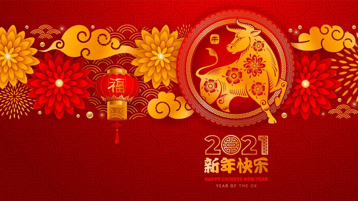 Chinese New Year 2021 Year Of The Ox