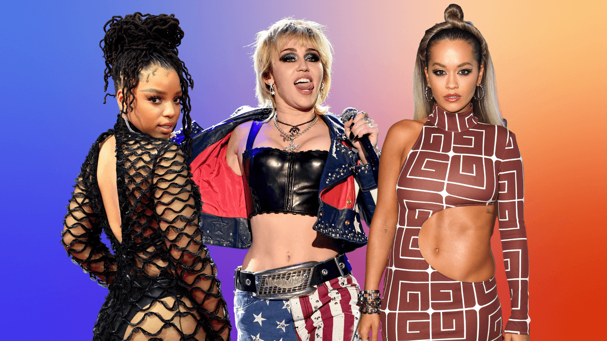 Chloe Bailey, Miley Cyrus and Rita Ora