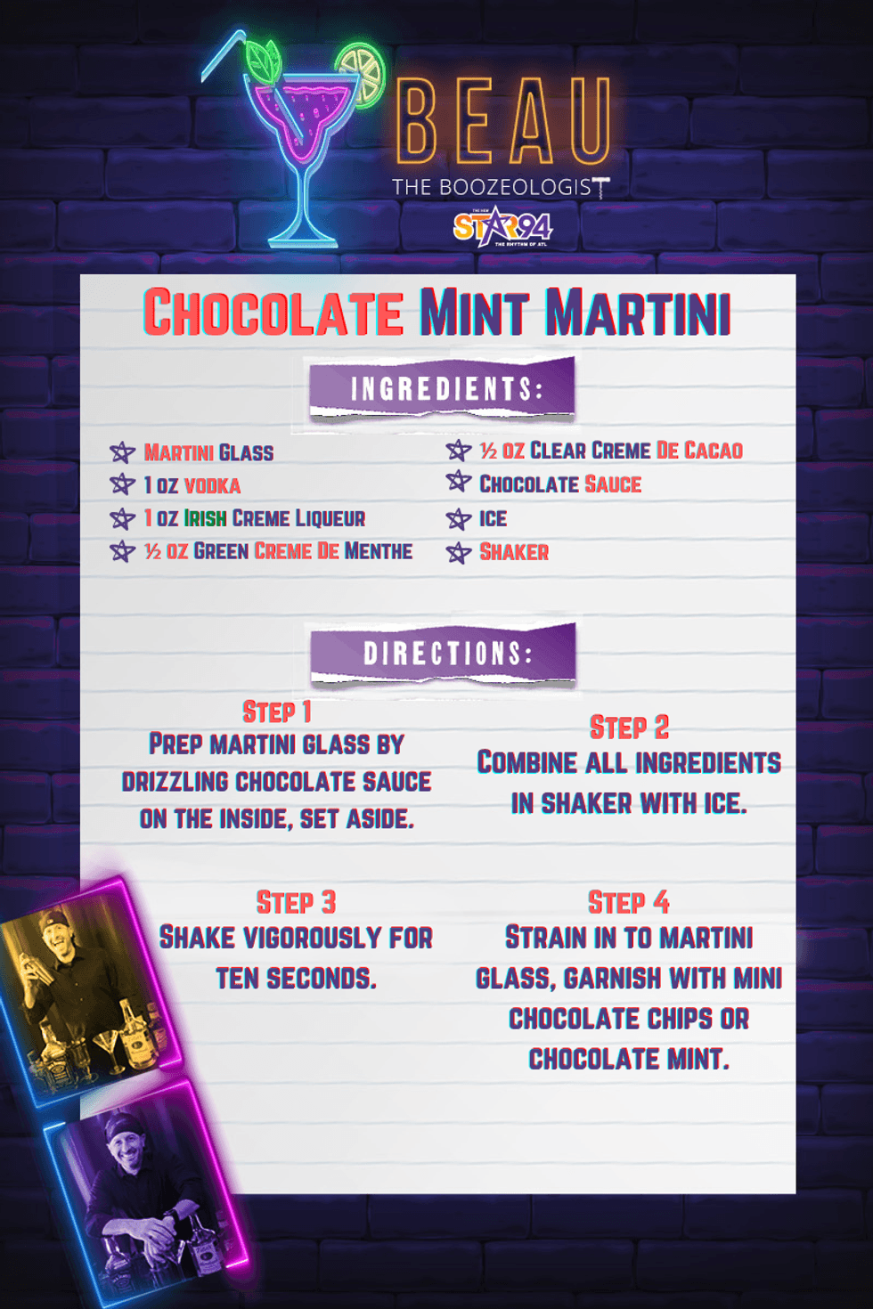 Chocolate Mint Martini